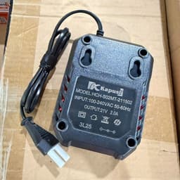 ĐẾ SẠC PIN 21V_1.3AH CHÂN PHỔ THÔNG KAPUSI K00008 CẤM ĐIỆN TRỰC TIẾP 220V 3