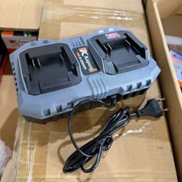 ĐẾ SẠC ĐÔI 2 PIN 21V_1.5AH CHÂN PHỔ THÔNG KAPUSI K00009 CẤM ĐIỆN TRỰC TIẾP 220V 2