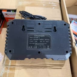 ĐẾ SẠC ĐÔI 2 PIN 21V_1.5AH CHÂN PHỔ THÔNG KAPUSI K00009 CẤM ĐIỆN TRỰC TIẾP 220V 3