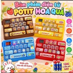 [Nhiều Mẫu-Loại 1] Đồ Chơi Bàn Phím Keyboard POP IT Cho Bé, Có Đèn Phát Sáng, Giải Trí Vui Nhộn 2