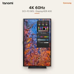 Màn hình đồ hoạ Samsung ViewFinity S8 S80PB LS27B800PXEXXV 27 inch IPS 4K 60Hz USB-C 90W Cổng LAN 3