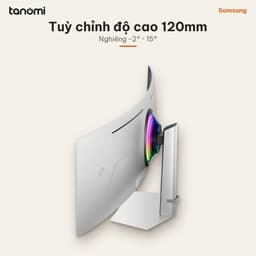 Màn hình gaming cong Samsung Odyssey OLED G9 G93SD LS49DG930SEXXV 49 inch DQHD 240Hz 0.03ms GTG G-Sync compatible 5