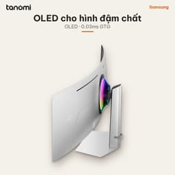 Màn hình gaming cong Samsung Odyssey OLED G9 G93SC LS49CG934SEXXV 49 inch DQHD 240Hz 0.03ms GTG G-Sync compatible 6