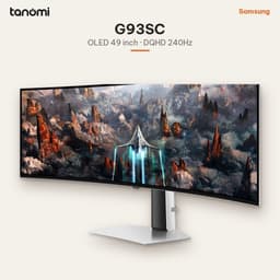 Màn hình gaming cong Samsung Odyssey OLED G9 G93SC LS49CG934SEXXV 49 inch DQHD 240Hz 0.03ms GTG G-Sync compatible 2