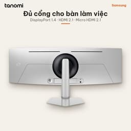 Màn hình gaming cong Samsung Odyssey OLED G9 G93SC LS49CG934SEXXV 49 inch DQHD 240Hz 0.03ms GTG G-Sync compatible 4