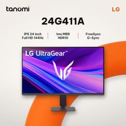 Màn hình gaming LG UltraGear 24G411A-B 23.8 inch IPS Full HD 144Hz 1ms MBR G-Sync compatible chơi game FPS 1