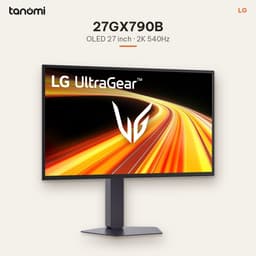 Màn hình gaming LG UltraGear OLED 27GX790B-B 26.5 inch 2K 540Hz 0.02ms GtG USB-C chơi game FPS G-Sync compatible 2