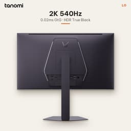 Màn hình gaming LG UltraGear OLED 27GX790B-B 26.5 inch 2K 540Hz 0.02ms GtG USB-C chơi game FPS G-Sync compatible 3