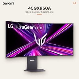 Màn hình gaming cong LG UltraGear OLED 45GX950A-B 44.5 inch 5K2K 165Hz 0.03ms GtG USB-C 90W chơi game 2