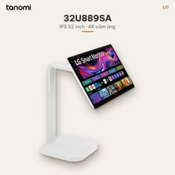 Màn hình thông minh LG Smart Monitor Swing 32U889SA-W 31.5 inch IPS 4K 60Hz Cảm ứng webOS USB-C 65W 2