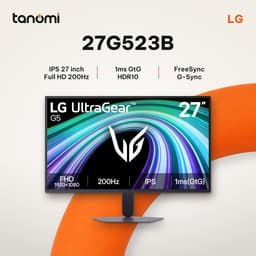 Màn hình gaming LG UltraGear 27G523B-B 27 inch IPS Full HD 200Hz 1ms GtG G-Sync compatible chơi game 1