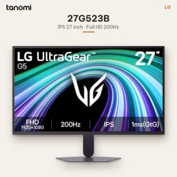 Màn hình gaming LG UltraGear 27G523B-B 27 inch IPS Full HD 200Hz 1ms GtG G-Sync compatible chơi game 2