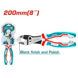 Kềm mũi trượt kích thước 6'', 8'', 10'' đen bóng TOTAL - THT118062 - THT118082 - THT118102 3