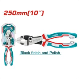 Kềm mũi trượt kích thước 6'', 8'', 10'' đen bóng TOTAL - THT118062 - THT118082 - THT118102 2