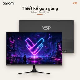 Màn hình gaming VSP G2718Q1 27 inch Fast IPS 2K 210Hz 0.3ms chơi game FreeSync bảo hành 3 năm DisplayPort 4