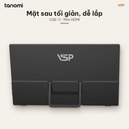 Màn hình di động cảm ứng VSP VP1560FST1 15.6 inch IPS Full HD 60Hz Cảm ứng đa điểm USB-C mỏng nhẹ 3