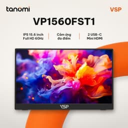 Màn hình di động cảm ứng VSP VP1560FST1 15.6 inch IPS Full HD 60Hz Cảm ứng đa điểm USB-C mỏng nhẹ 1