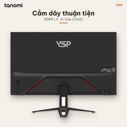 Màn hình văn phòng VSP IP2407S 23.8 inch IPS Full HD 120Hz TÜV Rheinland làm việc học tập bảo vệ mắt 3