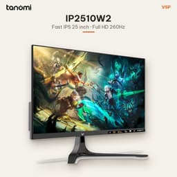 Màn hình gaming VSP IP2510W2 24.5 inch Fast IPS Full HD 260Hz 0.3ms chơi game FPS FreeSync HDR bảo hành 3 năm 2