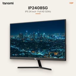 Màn hình văn phòng VSP IP2408SG 23.8 inch IPS Full HD 120Hz FreeSync làm việc học tập HDR bảo hành 3 năm 2