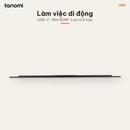 Màn hình di động VSP GP1614WS1 IPS WUXGA 16 inch 144Hz USB-C mở rộng màn hình laptop mỏng nhẹ 0.6 kg 6