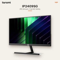 Màn hình gaming VSP IP2409SG 23.8 inch IPS Full HD 144Hz 1ms chơi game FreeSync HDR viền mỏng bảo hành 3 năm 2