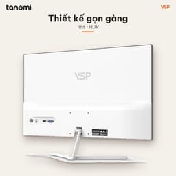 Màn hình văn phòng VSP IP2706SG-W IPS Full HD 27 inch 120Hz Màu trắng làm việc học tập bảo hành 3 năm 4