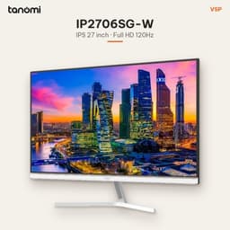 Màn hình văn phòng VSP IP2706SG-W IPS Full HD 27 inch 120Hz Màu trắng làm việc học tập bảo hành 3 năm 2