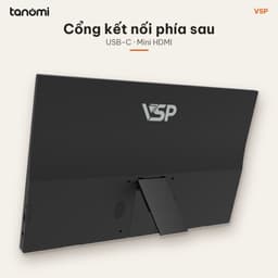 Màn hình di động VSP VP1560FS1 IPS Full HD 60Hz 15.6 inch USB-C mở rộng màn hình laptop mỏng nhẹ 3