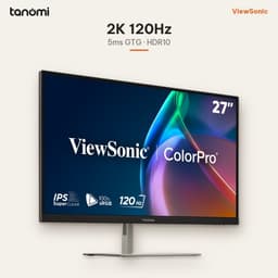 Màn hình đồ hoạ ViewSonic VP2766-2K 27 inch IPS 120Hz USB-C 90W thiết kế chỉnh ảnh 100 sRGB HDR10 3