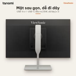 Màn hình đồ hoạ ViewSonic VP2766-2K 27 inch IPS 120Hz USB-C 90W thiết kế chỉnh ảnh 100 sRGB HDR10 4