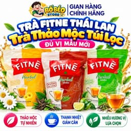 Trà Fitne Herbal Thái Lan Chính Hãng, trà thảo mộc nhuận tràng túi lọc 1