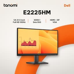 Màn hình văn phòng Dell Pro 22 E2225HM 21.5 inch Full HD 100Hz VA 3000:1 làm việc học tập bảo vệ mắt 1