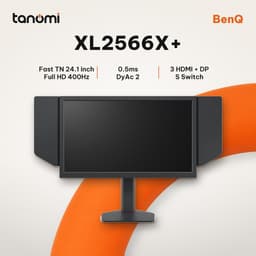 Màn hình gaming BenQ ZOWIE XL2566X+ 24.1 inch Fast TN Full HD 400Hz DyAc 2 chơi game FPS esports 1