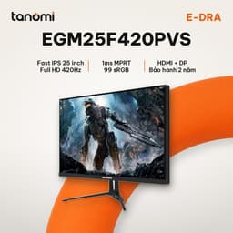 Màn hình gaming E-DRA EGM25F420PVS 25 inch Fast IPS Full HD 420Hz 1ms MPRT chơi game FPS esports 1