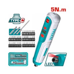 Máy siết vít dùng pin 4V, không kèm sạc, momen xoắn cực đại 5Nm TOTAL - TSDLI04062 2