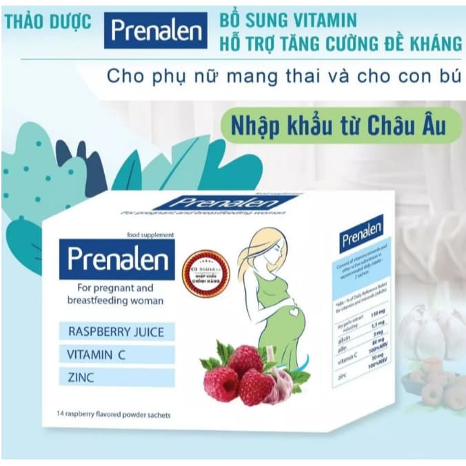 PRENALEN –Tăng Đề Kháng Tự Nhiên Cho Mẹ Bầu,giảm mệt mỏi, phòng ngừa cảm lạnh,An Toàn Từ Thảo Dược Châu Âu< BUN BUN SHOP