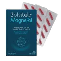 Solvitale Magnefol (30 Viên) Bổ Sung Magie Bisglycinate Hữu Cơ, Hỗ Trợ Giảm Stress, Ngủ Ngon< BUN BUN SHOP 6