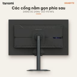 Màn hình gaming Gigabyte G27Q20T 27 inch SuperSpeed IPS 2K 200Hz 0.5ms GtG chơi game FPS HDR10 FreeSync Premium 5