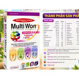 Multi Won (hộp 30 viên )Bổ Sung Vitamin & Khoáng Chất Giúp Tăng Cường Sức Khỏe > Mẹ Bầu & Người Ốm Dậy< BUN BUN SHOP 3