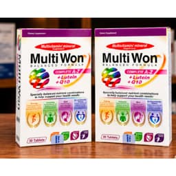 Multi Won (hộp 30 viên )Bổ Sung Vitamin & Khoáng Chất Giúp Tăng Cường Sức Khỏe > Mẹ Bầu & Người Ốm Dậy< BUN BUN SHOP 5