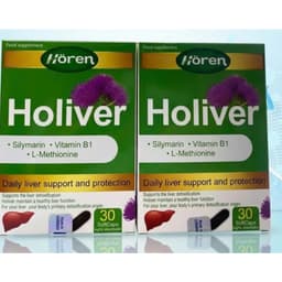 Holiver Horen (hộp 30 viên) -Viên Uống Hỗ Trợ Cải Thiện Chức Năng Gan, Giải Độc Gan, Hạ Men Gan< BUN BUN SHOP 5