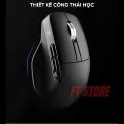 Chuột Không Dây HyperWork Macro MS02 - Kết Nối Bluetooth & Wireless 2.4G, Pin siêu khủng- Chính Hãng 7