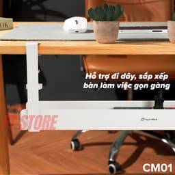 Khay Đi Dây Kẹp Bàn HyperWork CM01 / CM02 Chính Hãng - Giải Pháp Quản Lý Dây Điện Gọn Gàng, Tối Giản 5