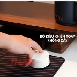Đèn Bàn LED HyperWork Luna HPW DL01 Chính Hãng - Chống Mỏi Mắt, CRI>95, Kèm Bộ Điều Khiển Không Dây 3