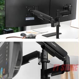 Giá Đỡ Màn Hình Đôi HyperWork P1 Dual 2025 DPA0125 Chính Hãng - Tải trọng từ 2-9 kg/màn, 17-32 inch 6