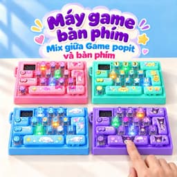 Đồ Chơi Máy Chơi Game Bàn Phím Đẩy Nhanh, Giảm Căng Thẳng, Thử Thách Phối Hợp Tay Mắt 3