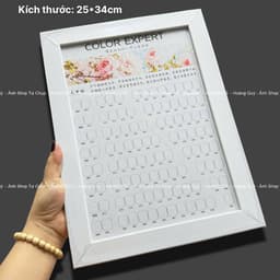 Bảng trưng bày móng mẫu , khung mẫu móng, móng làm mẫu, băng dính dán mẫu - Hoangquy.233 4