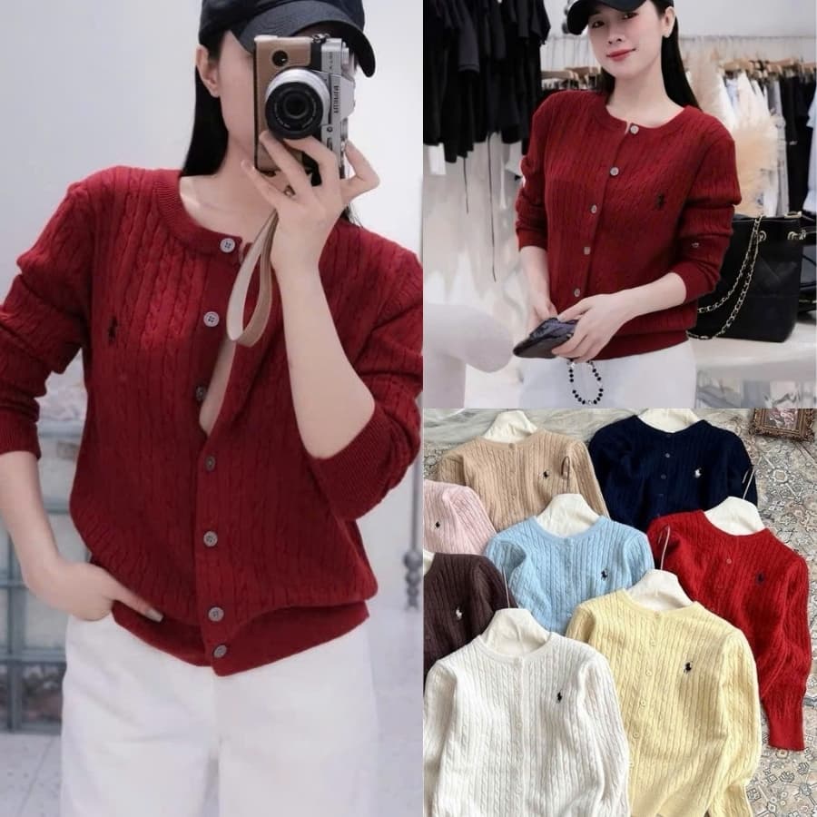 Áo Len Nữ Xả Kho Giá Sốc – Áo Dệt Kim Nữ Thời Trang Dễ Phối Đồ, Áo Len Nữ Thanh Lịch Giá Hời