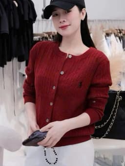 Áo Len Nữ Xả Kho Giá Sốc – Áo Dệt Kim Nữ Thời Trang Dễ Phối Đồ, Áo Len Nữ Thanh Lịch Giá Hời 4